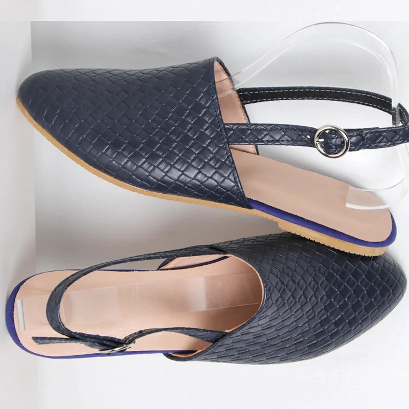 Cyflymder  Flat Heels Women Shoes Summer Spring Loafers Shoes Light Outdoor Slippers Back Strap Muller Shoes