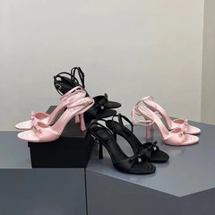 Cyflymder  New Sexy Women Sandals Fashion Thin High Heels Open Toe Zipper Dancing Shoes Summer Ballroom Dance Shoes Women