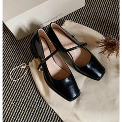 Cyflymder  High Quality Women Pumps Shoes Fashion Ankle Strap Ladies Shallow Dress Mary Jane Shoes Female Elegant High Heel Footwear