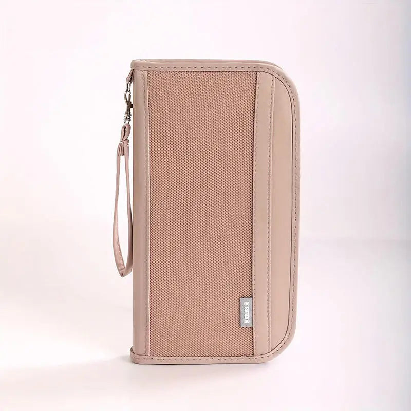 Cyflymder  1PC Portable Travel Plane Bag Waterproof High Quality Business Passport Multi-functional Cationic Document Storage2025 NEW