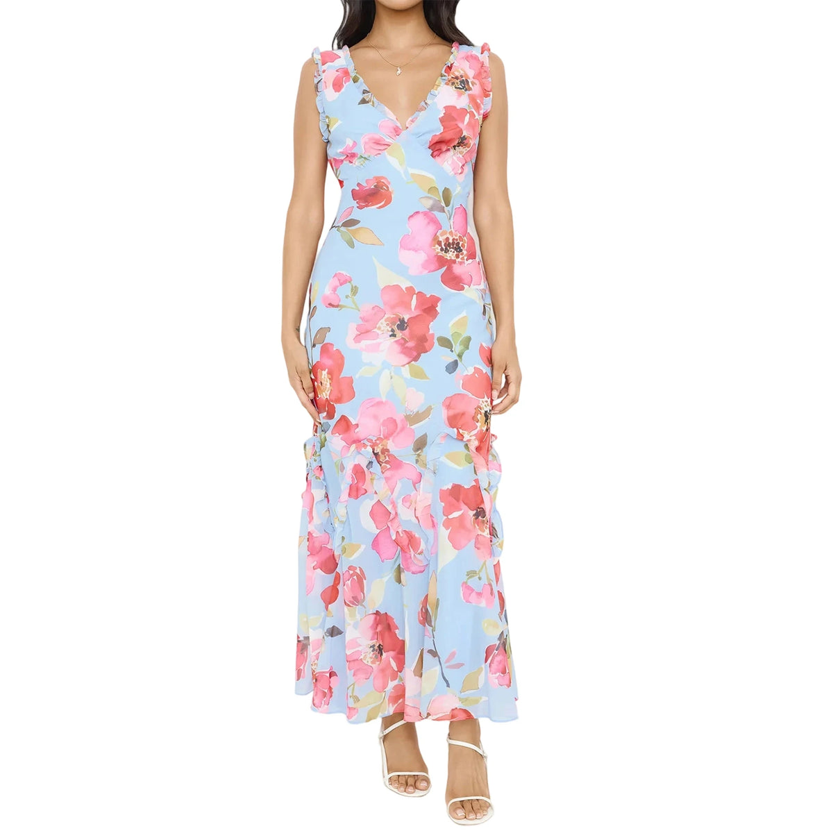 Cyflymder  Elegant Lace Off-Shoulder Mermaid Evening Gown with Ruffle Detail and Sweetheart Neckline for Formal Event or Wedding Party