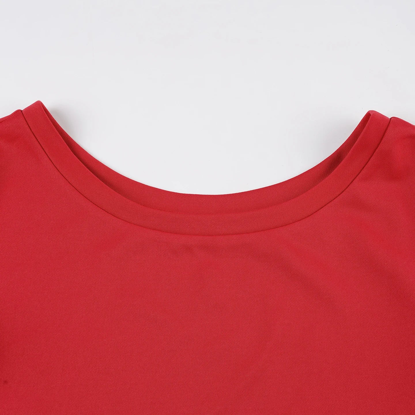 Cyflymder  Summer Basic Loose Cropped Top Women Solid Short Sleeve Asymmetric Tee Shirts Streetwear y2k Basic T-shirts Vintage 90s