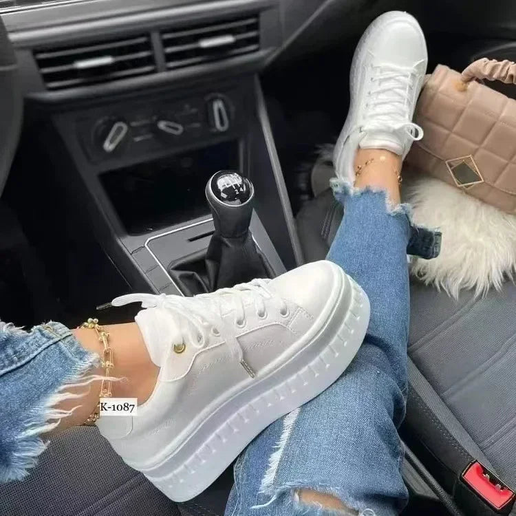 Cyflymder  Spring Autumn Women Vulcanized Sneakers Ladies Breathable Slip-On Shoes for Female Casual Sport Platform Shoes Zapatos De Mujer