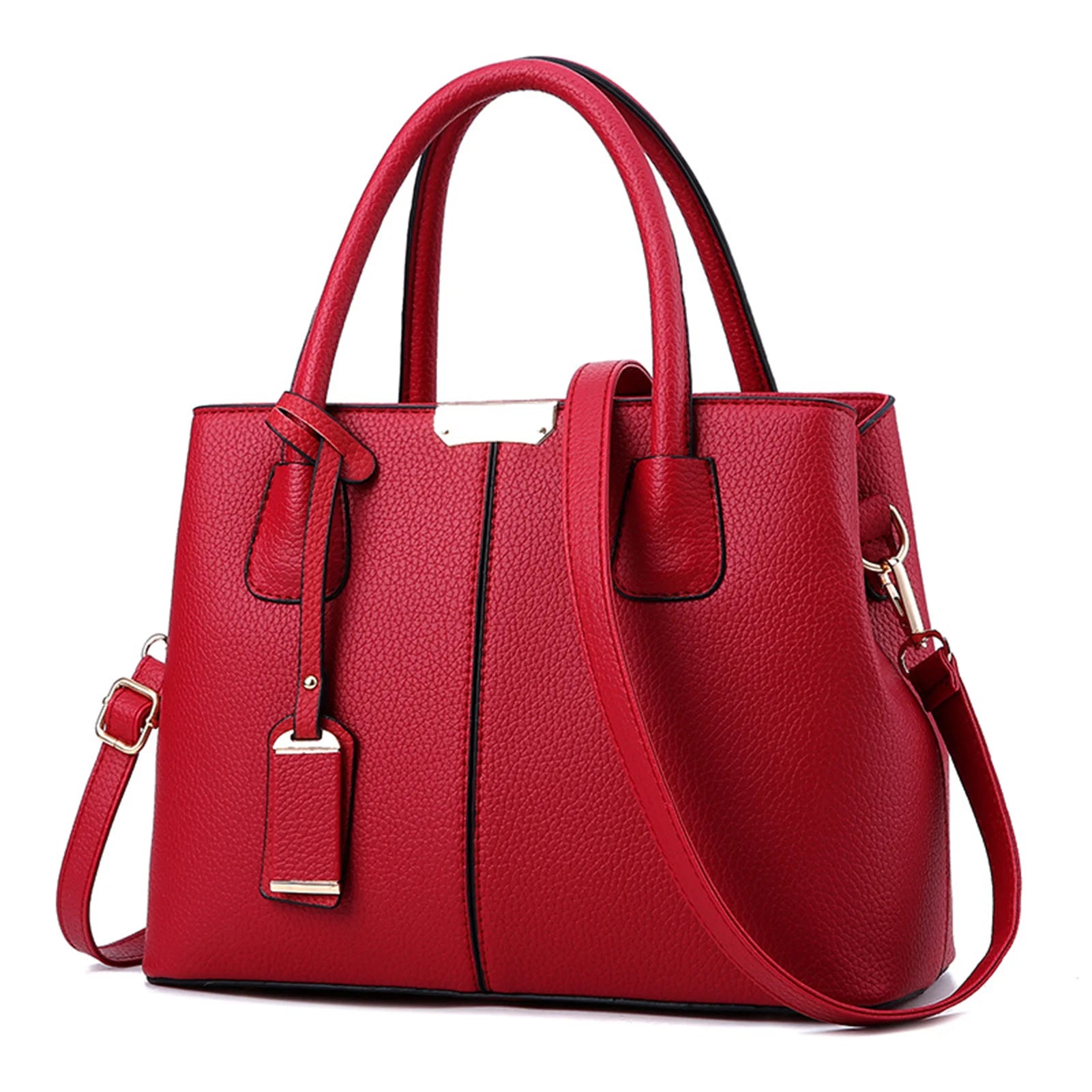 Cyflymder  Elegant Handbags Women Bags Messenger Large Capacity PU Leather Crossbody Bags Fashion Girls Shoulder Bag Hand Tote Bag