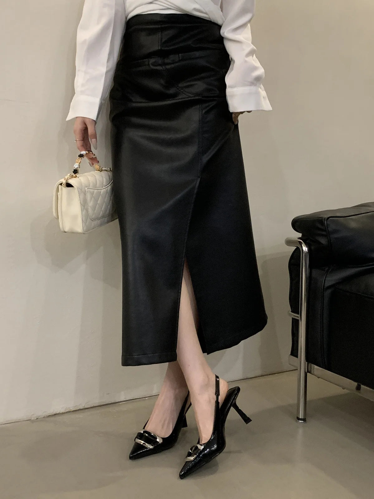 Cyflymder  Sexy Pointed High Heels Women's 2025 New Thin Heels Niche Design Versatile Bag Head Sandals High Heels Women