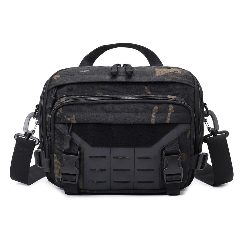 Cyflymder  Tactical Climbing Bag Molle Large Messenger Outdoor Travel Sports Commuting Camping Shoulder Crossbody Bags Weekend Trip Handbag