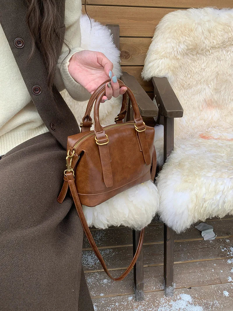 Cyflymder  Vintage Ladies Messenger Bag New Handbags for Women shoulder bags PU Leather Luxury Square Bag small totes bolsos