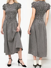 Cyflymder  Women s Floral Print Maxi Dress Off Shoulder Ruffle Sleeve Boho Long Dress Summer Beach Party Sundress Casual Dress