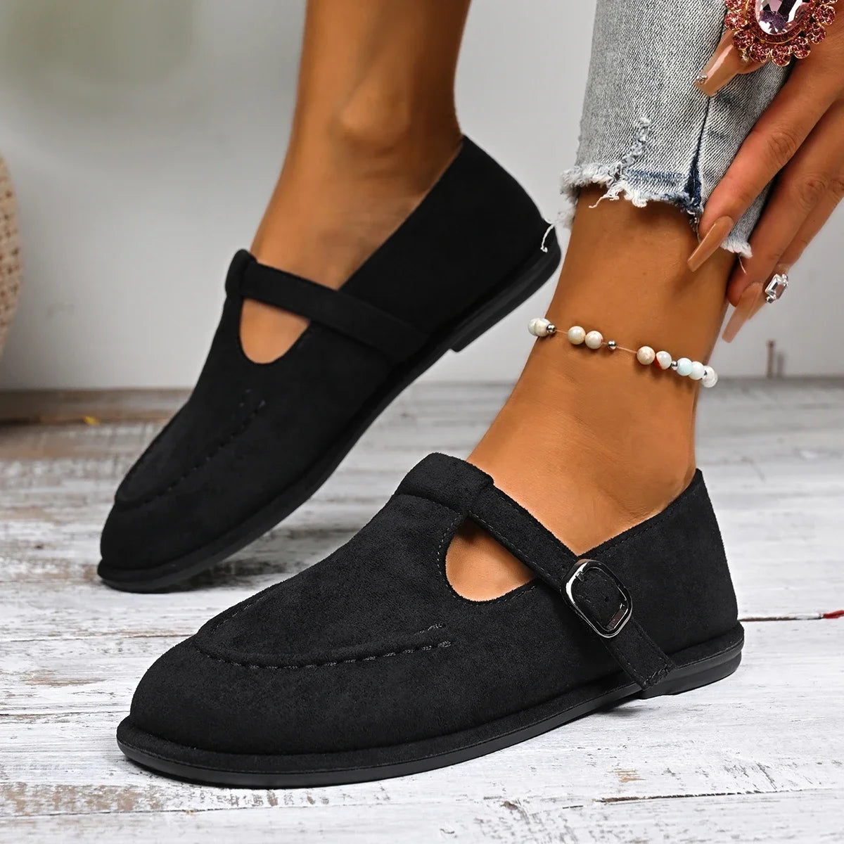 Cyflymder   Fashionable and Breathable Summer Mesh Lightweight Mother Shoes Slip on Flats Casual Non Slip Sports Vulcanized Shoes for Women