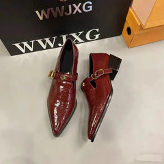 Cyflymder  Spring/Summer New Style Casual Fashionable Simple and Stylish Bestseller Pointed-Toe Single Shoes