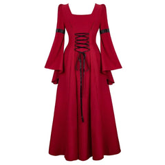 Cyflymder  Womens Victorian Dress Renaissance Irish Costumes for Women Medieval Dresses Halloween Cosplay Costume Vintage Princess Outfits