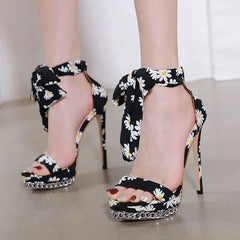 Cyflymder spring and autumn new super high heels large size sandals fashion Versatile women's shoes