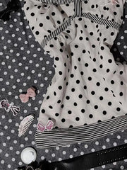 Cyflymder  Harajuku Sling Polka Dot Y2k 2000s Sweet Slim Vest Goth Punk Sleeveless Streetwear Crop Top High Street Woman Clothes Summer Tee