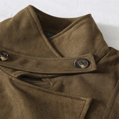 Cyflymder  Fashion Faux Suede Jacket Windbreaker Women Casual Retro Long Sleeve Loose With Belt Trench Coat Female 2025 New Autumn Winter