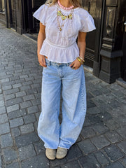 Cyflymder  Women s Sleeveless V-Neck Ruffle Hem Floral Print Button Down Casual Tank Top with Adjustable Spaghetti Straps