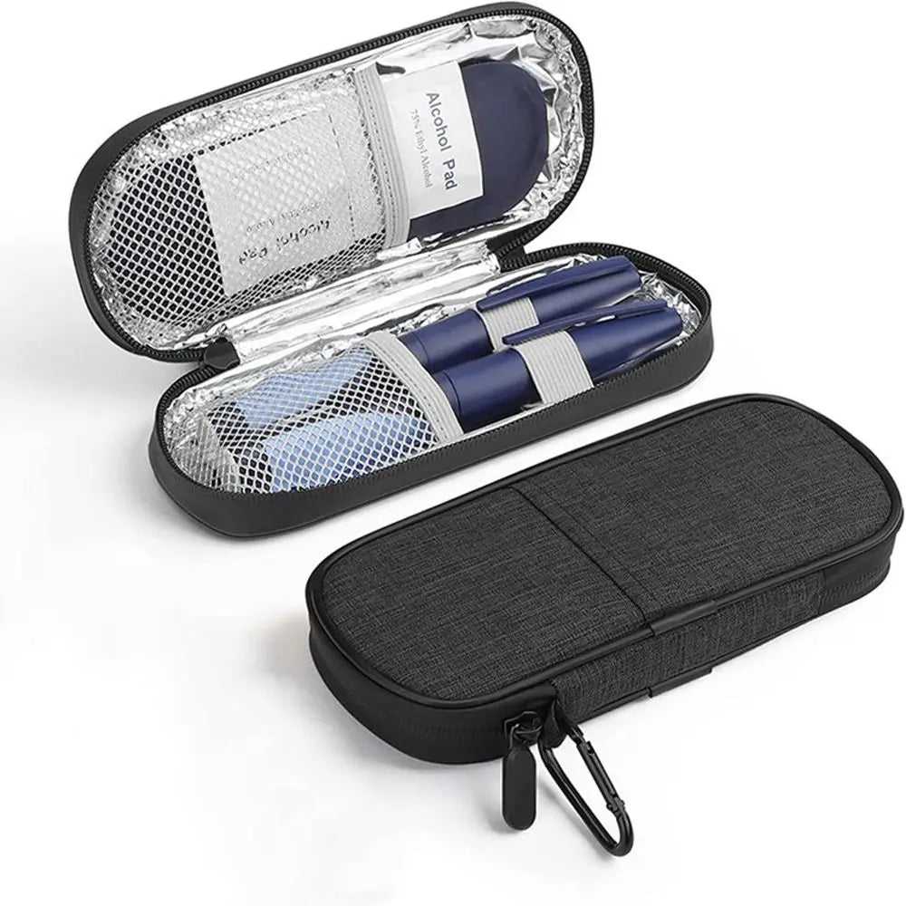 Cyflymder  EVA Insulin Cooling Bag Simple Thermal Insulated Waterproof Pocket Pill Protector Insulin Cooler Diabetics