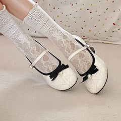 Cyflymder  Womens Derby Shoes All-Match Female Footwear Leather Comfortable On Heels Dress Summer New Spring Mary Janes Summer Shoes Ladies