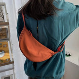 Cyflymder Casual Simplicity Large Shoulder Bags Women Canvas High Capacity Shopping bag Crossed Body Denim Bag Women Messenger Bag