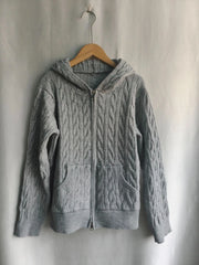 Cyflymder  Korean High Street All Match Knitted Zipper Design Cardigan Y2k 2000s Popular Casual Lazy French Clothes Cool Girl Punk Sweters
