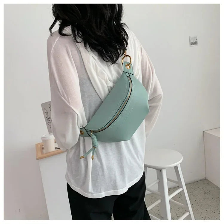 Cyflymder  Designer Chest Bags for Women Knitting Crossbody Bags Chains Ladies Chest Handbag Travel Bag Fashion Knitting Bag New