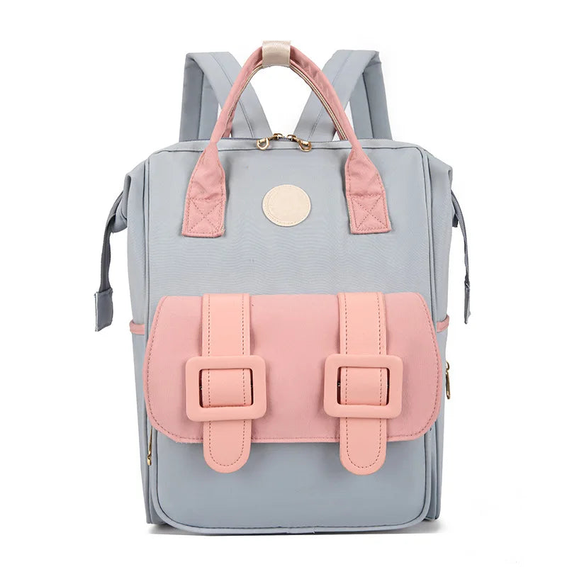 Cyflymder  Insulated Waterproof Mama Backpack - Large Capacity Nursing Bag for Women, Stylish Diaper Bag with Multi-Compartment & Thermal