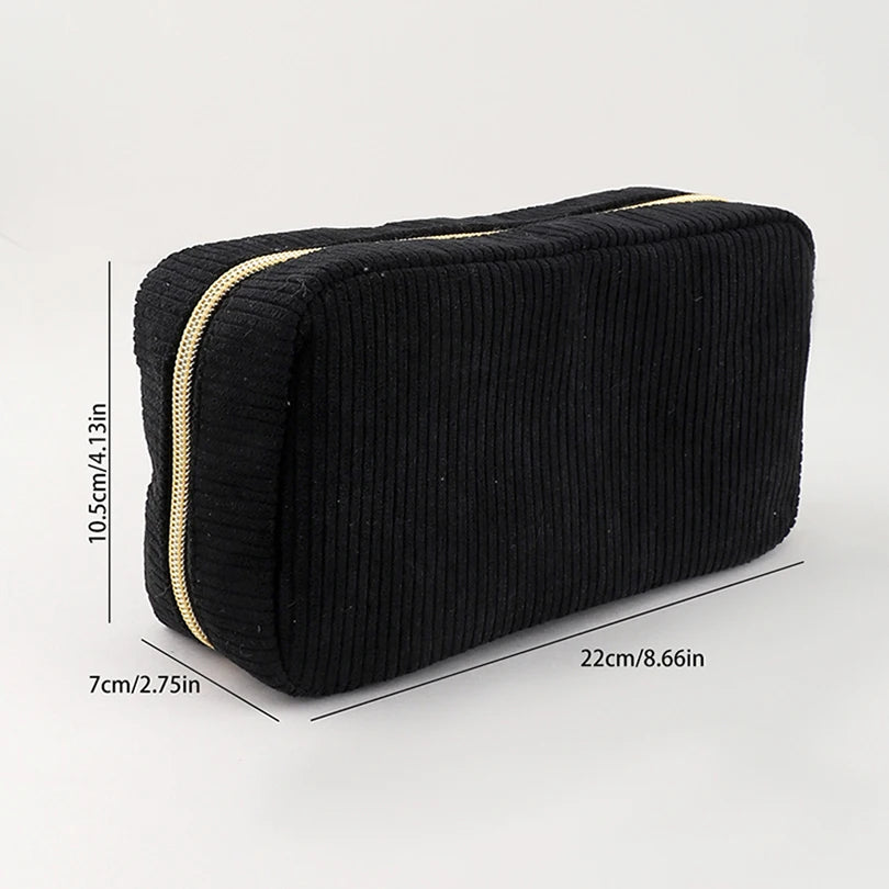 Cyflymder  Pencil Case Estuche Escolar Pencil Pouch Stationery Corduroy Pen Case Trousses Scolaires School Supplies Kalemlik Pencils Case