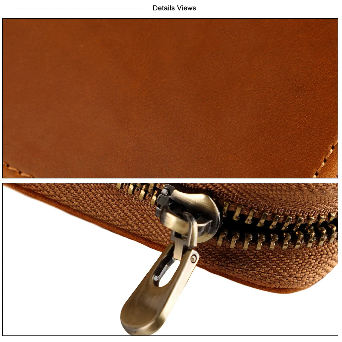 Cyflymder  Genuine Leather KeyChain Key Bag For Men Multifunction Organizer Wallet Holder Car Small Key Case Keys Pouch