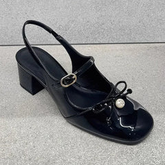 Cyflymder  Women Soft Round Toe Casual Female Sneakers Shallow Mouth Pearl Decorateion Flats Moccasins