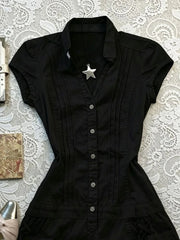 Cyflymder  Sweet Ruffle Lolita Dress Women Y2K Harajuku Gothic Retro Mini Dress Girls Daily Evening Casual Outfits