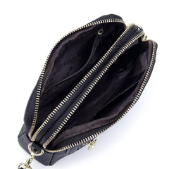 Cyflymder  Genuine Leather ladies Clutch wallet Wrist purse Cowhide Women Shoulder Bag Fashion Crossbody Bag for ladies Cell phone bag