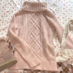 Cyflymder  Daily Slim Knit Sweater Cute Knitwear Woman Clothing Tide Casual Vintage Y2K Long Sleeve Lovely Pullover Aesthetic emo Hot Tops