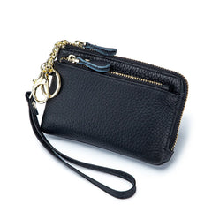 Cyflymder  Leather Coin Purse Handheld mat Multi-Functional Storage Bag New Sle Busin OL ort Wallet for Youth ex