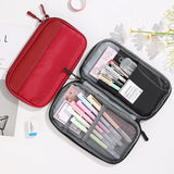 New Boys Large Capacity Oxford Multifunctional Pencil Bag Durable Pencil Case Multi-Layer Children Student School Storage Pouch
