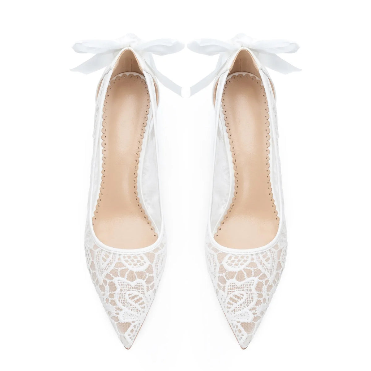 Cyflymder  Women's Pumps and Heels Elegant Woman Heeled Shoes Lace Wedding Shoes Woman Heeled Sandals