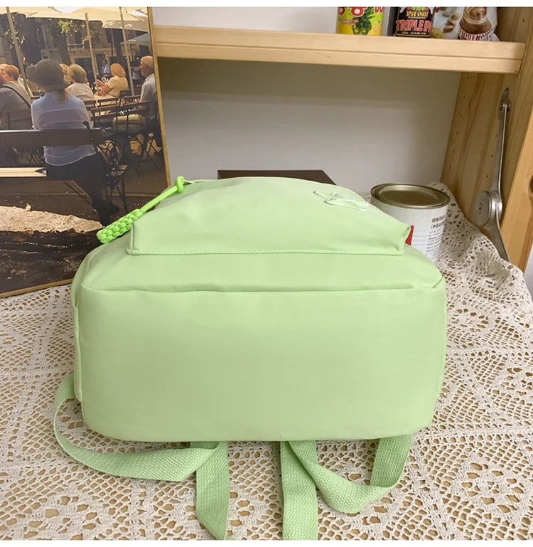 Cyflymder  Women Y2k Aesthetic Simple Star Backpack All Match Students Fashion Casual Schoolbags Japanese High-capacity Backpacks Trendy