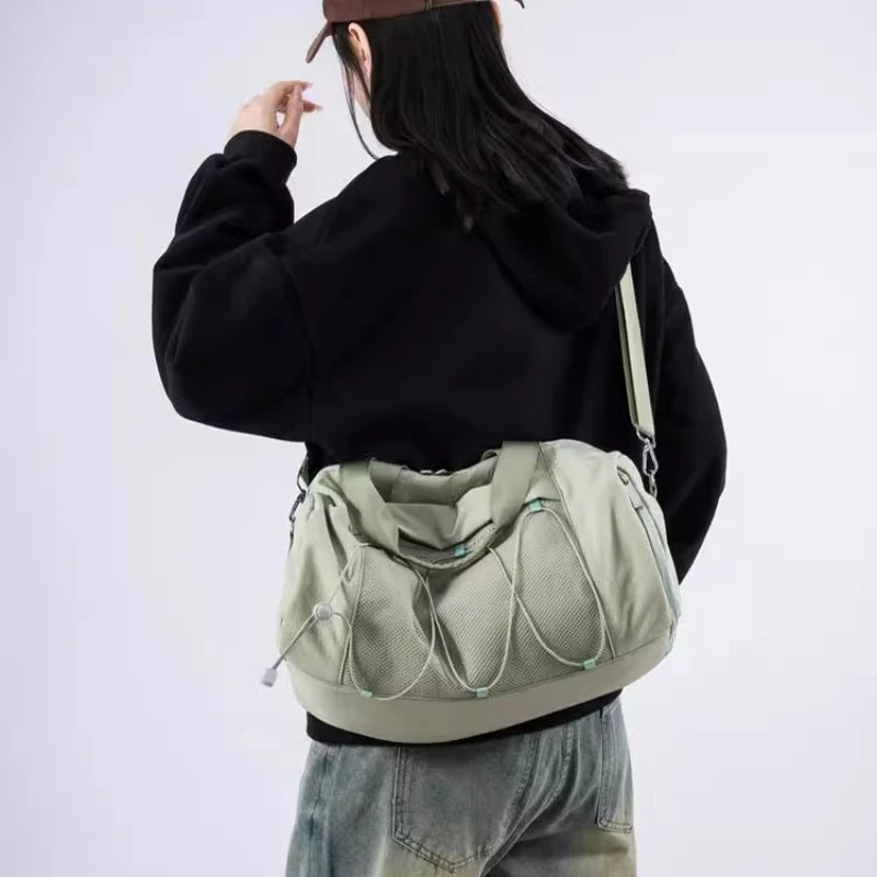 Cyflymder  High-capacity All Match Fashion Shoulder Bag Y2k Aesthetic Fashion Women Gym Bags Korean Chic Casual Travel Handbags Crossbody