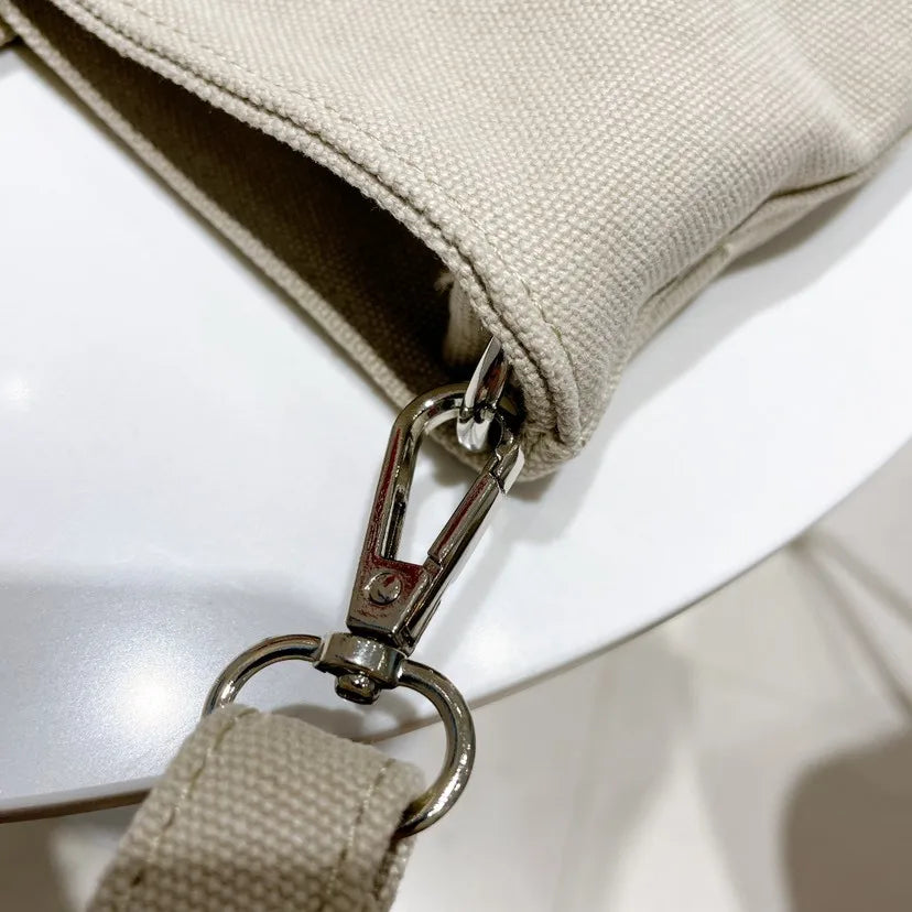 Cyflymder  Canvas Rhinestone Large Capacity Tote Bag  Retro Shoulder Messenger  Handbag Cosmetic Bag Luxury Brand Crossbody Bags for Women