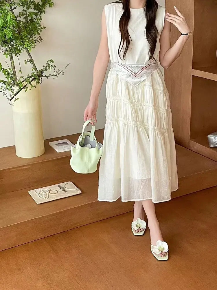 Cyflymder  Female Slip On Footwear Square Toe Ladies High Heels Pumps Slides Shoes Luxury Fashion Flower Women Thin Heels Shoes 2025 New
