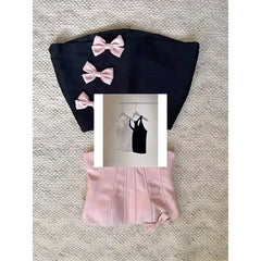 Cyflymder  Pink Gentle Tube Top Women's Clothing High-Grade Niche High-End Super Nice This Year Popular Beautiful Suit Skirt