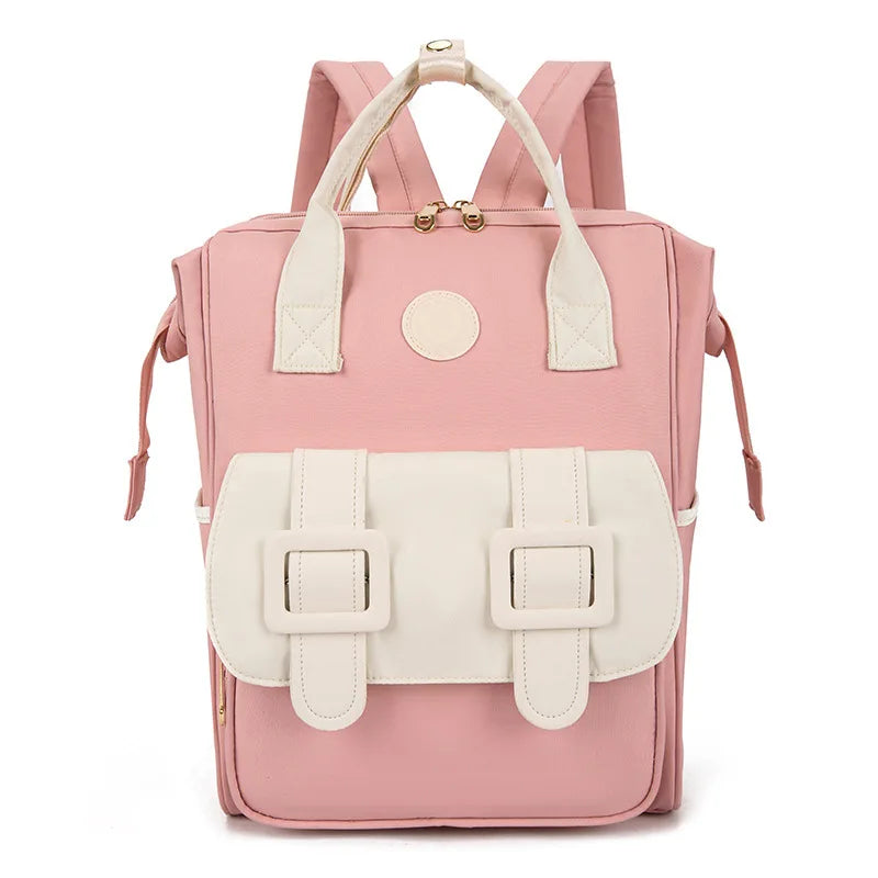 Cyflymder  Insulated Waterproof Mama Backpack - Large Capacity Nursing Bag for Women, Stylish Diaper Bag with Multi-Compartment & Thermal