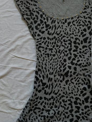 Cyflymder  Aesthetic T-shirt Y2k Slim Harajuku 90s Vintage Punk Leopard Print Crop Top Streetwear Short Sleeves Basics Emo Tees Summer Chic