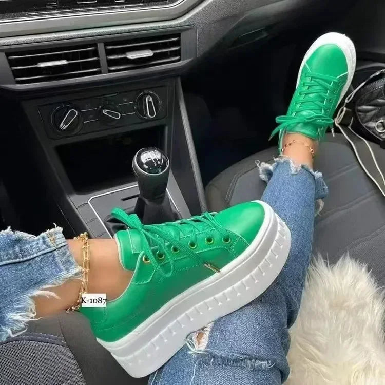 Cyflymder  Spring Autumn Women Vulcanized Sneakers Ladies Breathable Slip-On Shoes for Female Casual Sport Platform Shoes Zapatos De Mujer