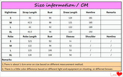 Cyflymder  Women French Thin Style Sexy Two-Pieces Night Robe Lace V-Neck Spaghetti Strap Nightie Full Sleeves Loose Ice Silk Morning Robe