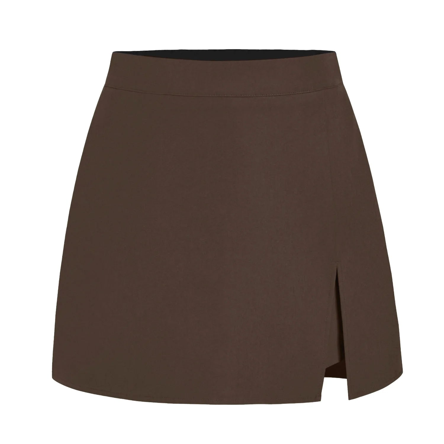 Cyflymder  Black Mini Skirt Shorts Woman Fashion One Button Skort For Women High Waist Short Skirts Woman Summer Casual Shorts