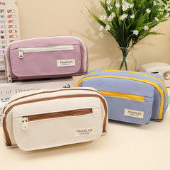 Cyflymder Kawaii 5-layer Pencil Case Multi-functional Pen Box Student Multi-layer Storage Bag School Office Supplies Stationery