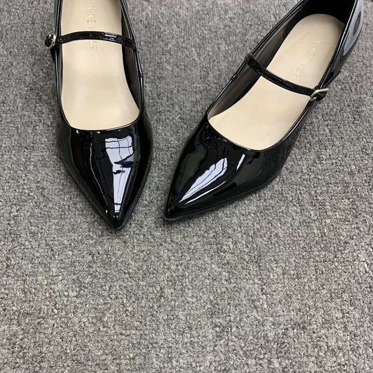 Cyflymder  Korean Shoes Slip-on Clogs Platform Pointed Toe Women's Heels All-Match Shallow Mouth Female Footwear Casual Sneaker
