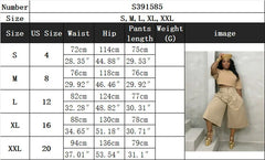 Cyflymder  Doyerl Solid Straight Loose Calf-length Pants for Woman Trousers High Waist Button Fly Ruched Harajuku Bottoms Pantalon Femme