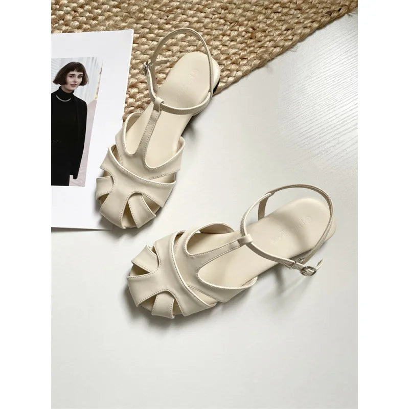 Cyflymder  Shoes Woman Round Toe Casual Female Sneakers Flats Soft Modis New Dress Summer Knitting Cute Slip-On Rome Lace-Up PU Fretwo