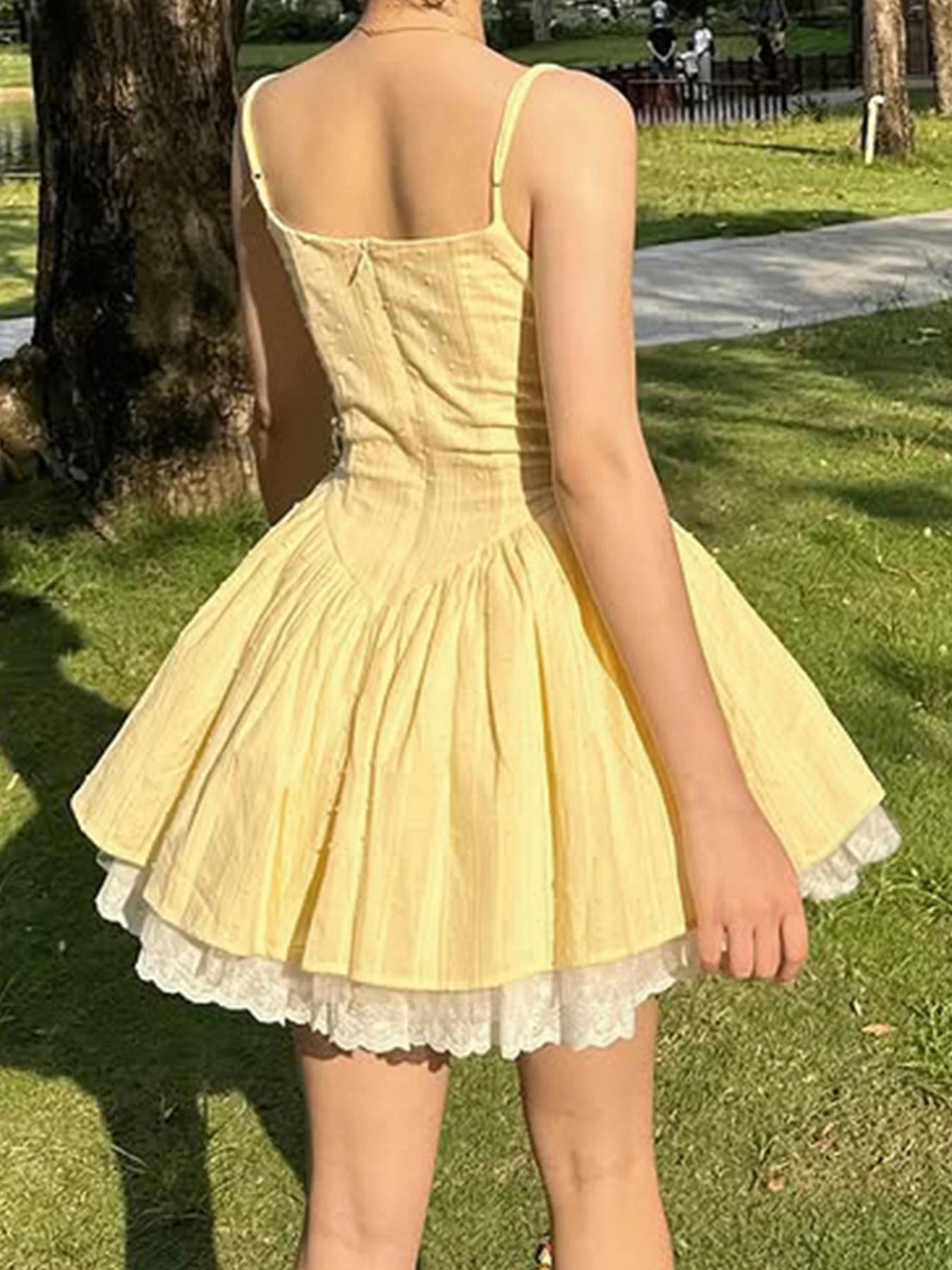 Cyflymder  Prairie Chic Slim A-Line Dress Sexy Slash Neck Sleeveless Mini Dresses For Women Summer Fashion Streetwear Ladies