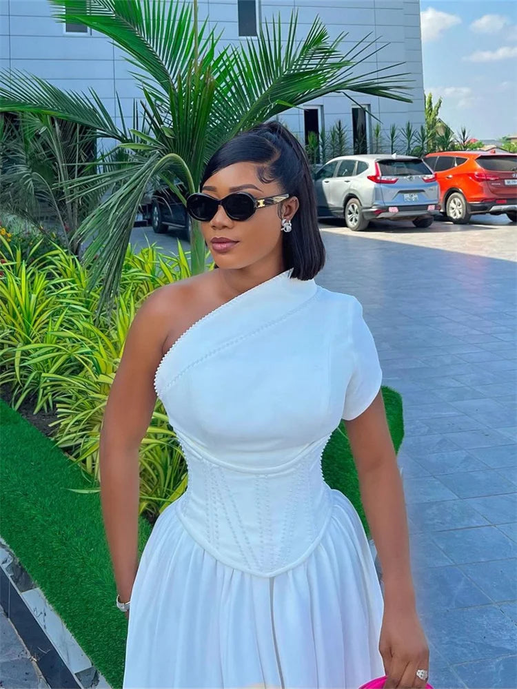 Cyflymder  Dresses for Women Summer Single Sleeveless Fashion Casual Sexy High Quality Party Office Ladies